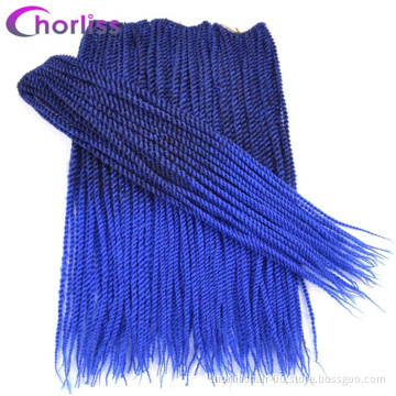 14/18/22 Inches 30 Strands Goddess Faux Locs Crochet Braids Freetress Senegal Twist Synthetic Crochet Braiding Hair Extensions